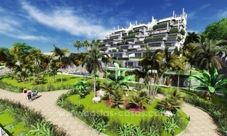 New luxury modern beachfront apartments for sale in Estepona 2