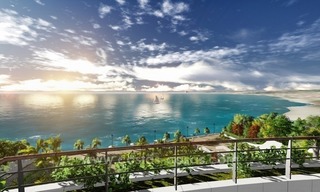 New luxury modern beachfront apartments for sale in Estepona 12