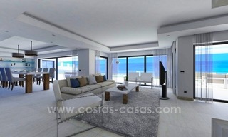 New luxury modern beachfront apartments for sale in Estepona 3