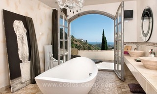 Contemporary villa for sale with classical architectural references, El Madroñal, Benahavis - Marbella 10