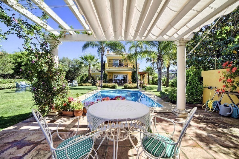 Villa for sale in Marbella East with beautiful panoramic sea view