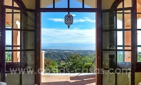 Villa for sale with sea views in La Zagaleta, Benahavis – Marbella 