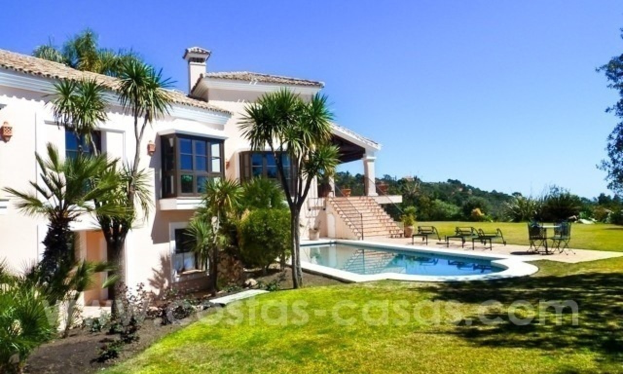 Villa for sale with sea views in La Zagaleta, Benahavis – Marbella 5
