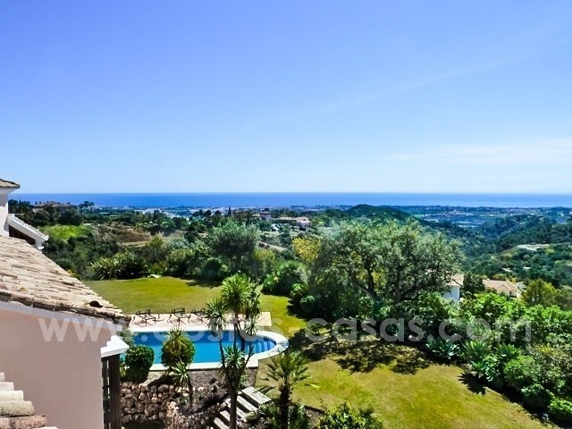 Villa for sale with sea views in La Zagaleta, Benahavis – Marbella
