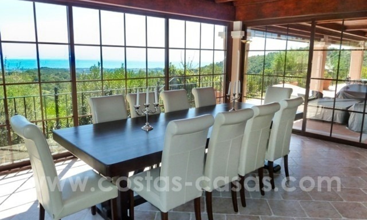 Villa for sale with sea views in La Zagaleta, Benahavis – Marbella 9
