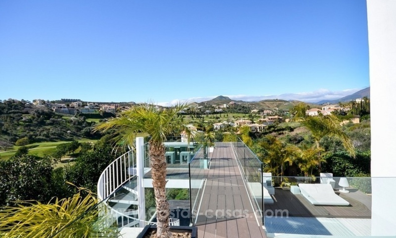 Exclusive modern style villa for sale in the area of Marbella – Benahavis 12