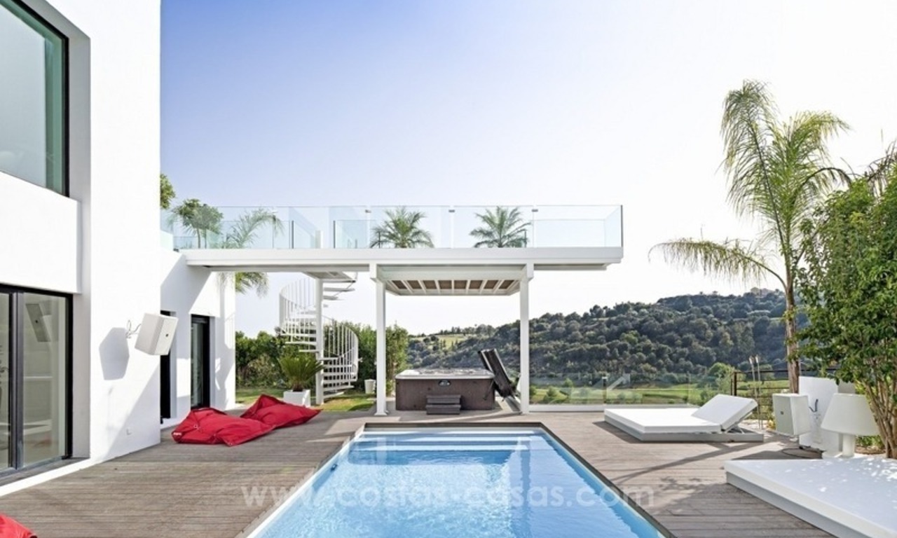 Exclusive modern style villa for sale in the area of Marbella – Benahavis 15