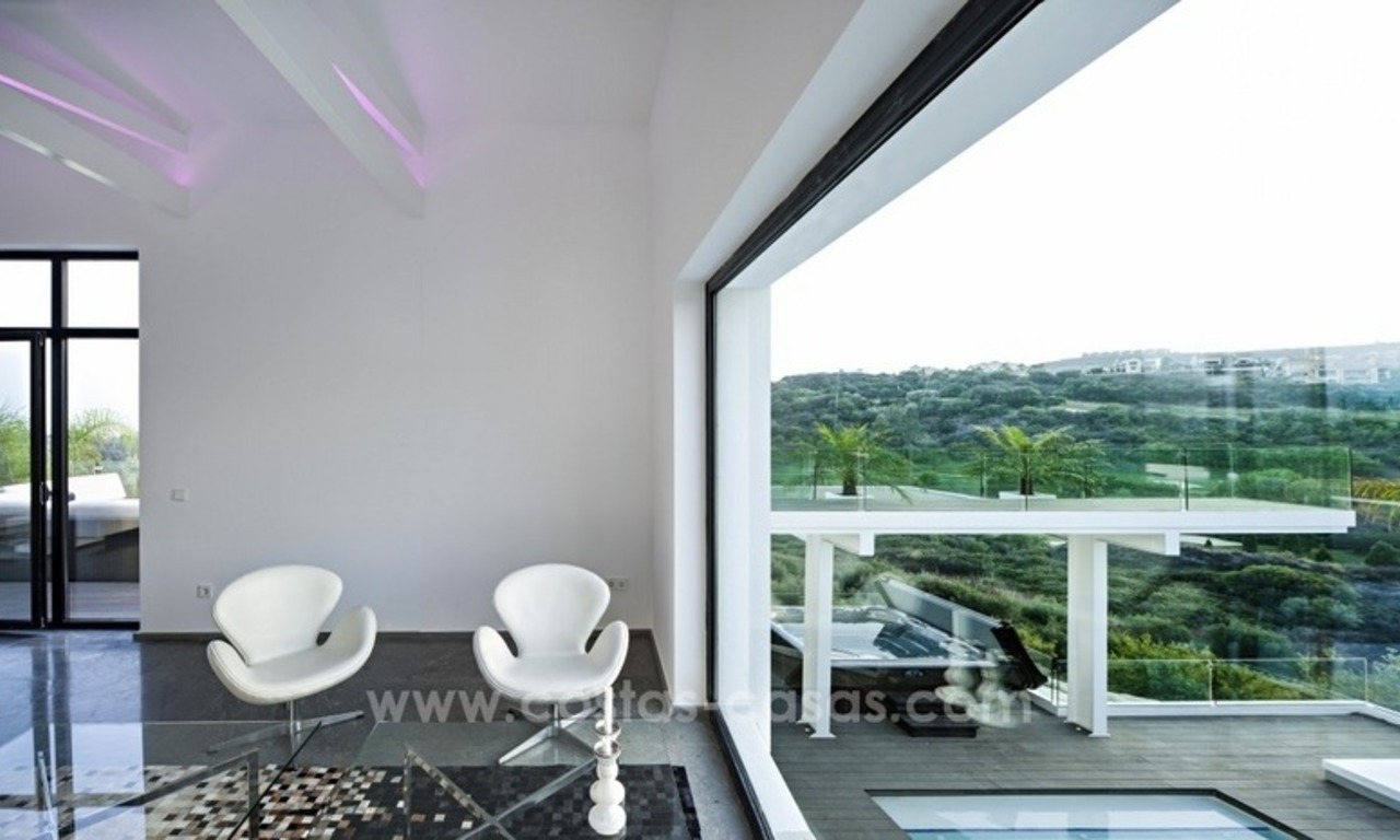 Exclusive modern style villa for sale in the area of Marbella – Benahavis 22