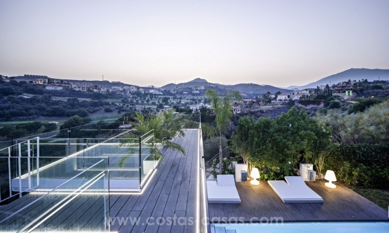 Exclusive modern style villa for sale in the area of Marbella – Benahavis 11