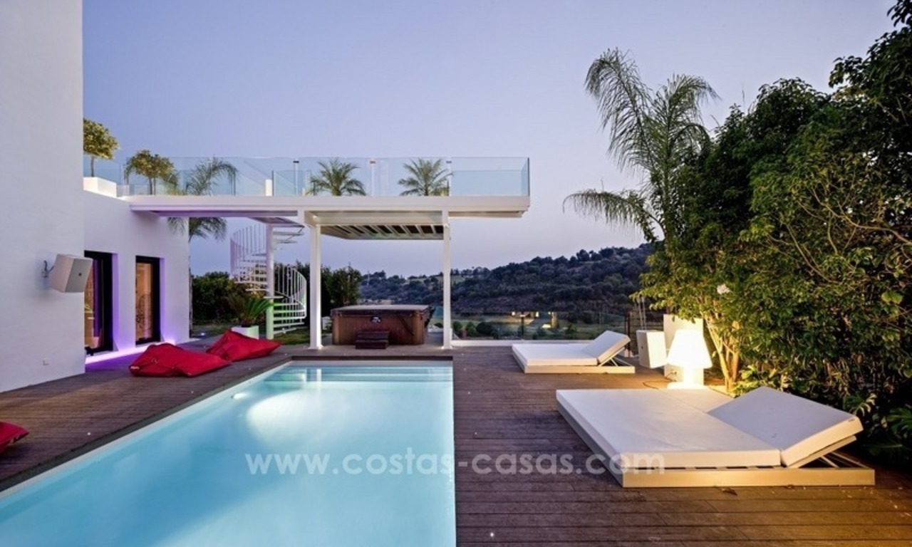 Exclusive modern style villa for sale in the area of Marbella – Benahavis 2