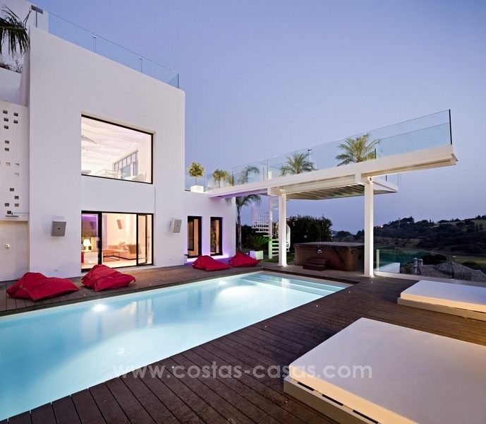 Exclusive modern style villa for sale in the area of Marbella – Benahavis