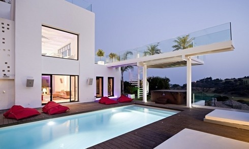 Exclusive modern style villa for sale in the area of Marbella – Benahavis 