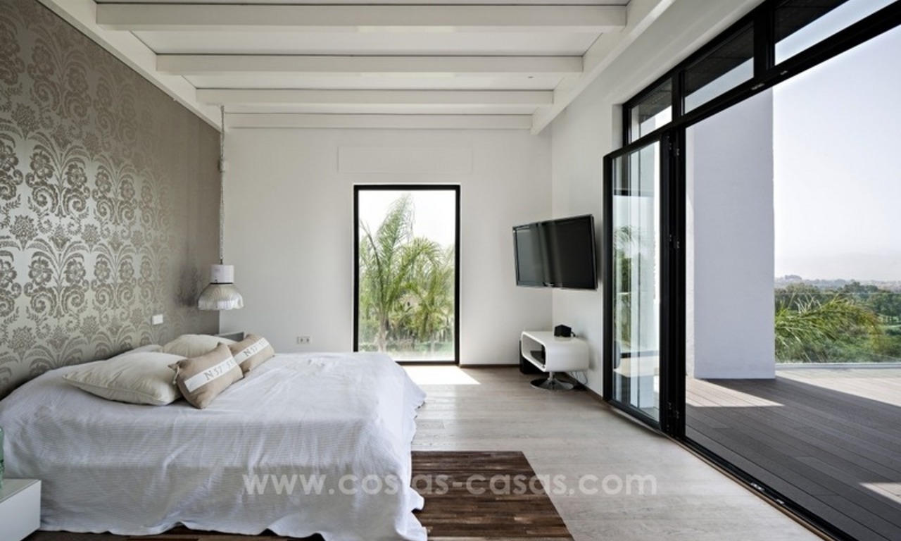 Exclusive modern style villa for sale in the area of Marbella – Benahavis 28