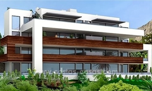 Luxury New Modern Apartments for Sale, Golden Mile, Marbella 