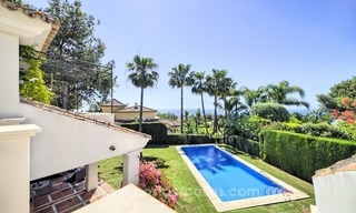 Renovated villa for sale in prestigious gated community Altos Reales on the Golden Mile in Marbella 12