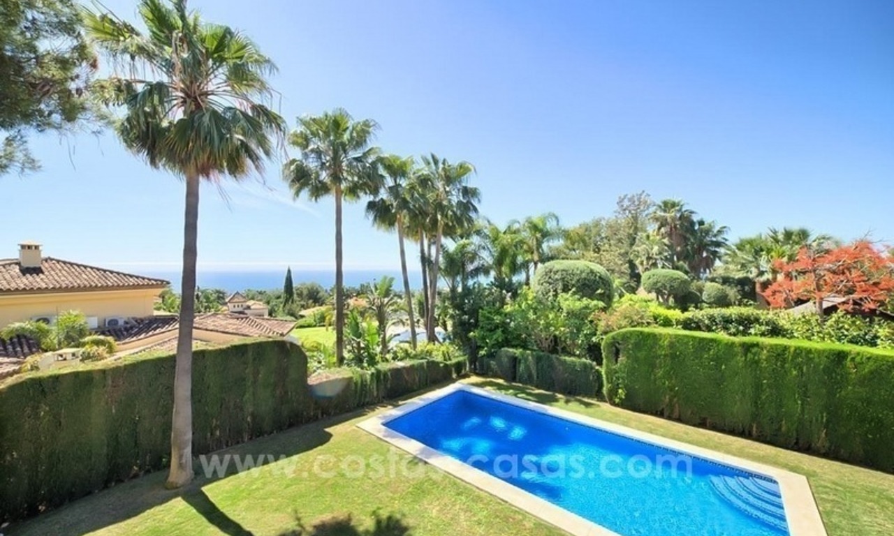 Renovated villa for sale in prestigious gated community Altos Reales on the Golden Mile in Marbella 13