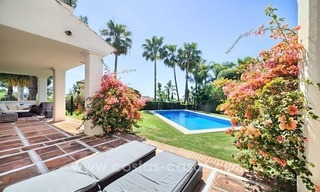 Renovated villa for sale in prestigious gated community Altos Reales on the Golden Mile in Marbella 10