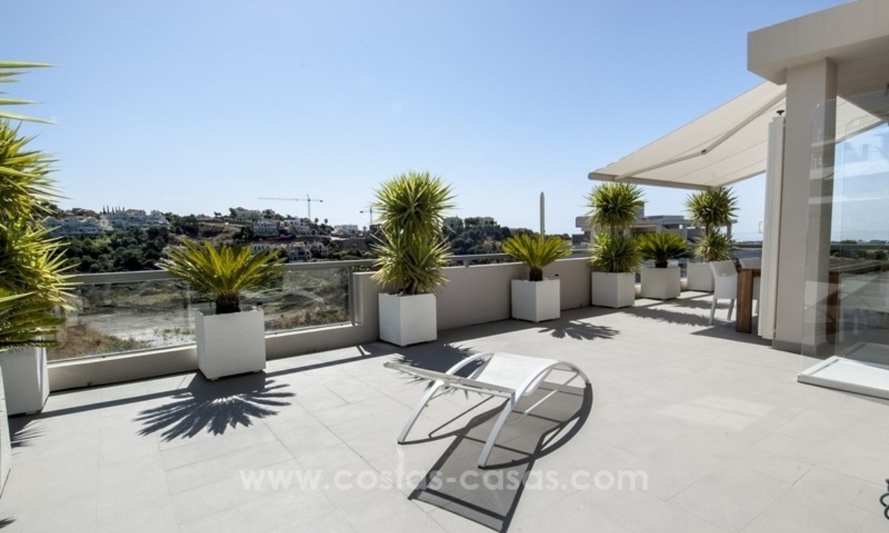 Contemporary, Luxury Golf Penthouse Apartment For Sale, Marbella – Benahavís 11