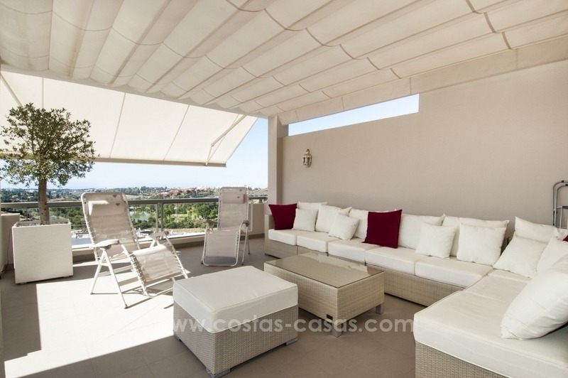 Contemporary, Luxury Golf Penthouse Apartment For Sale, Marbella – Benahavís