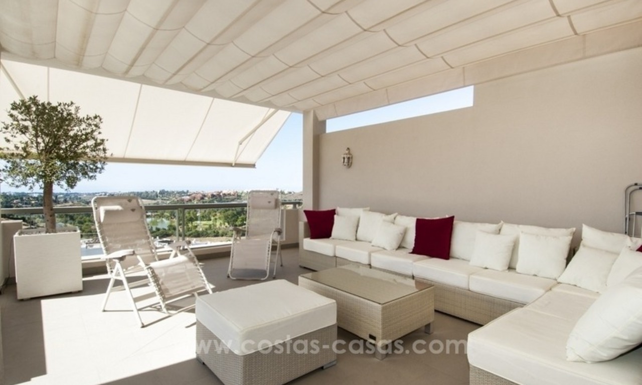 Contemporary, Luxury Golf Penthouse Apartment For Sale, Marbella – Benahavís 0