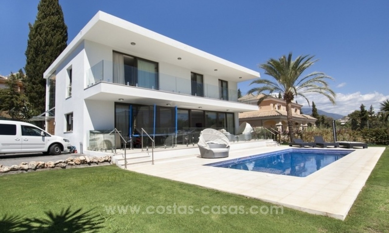 Brand new modern villa for sale in Nueva Andalucia, Marbella 0