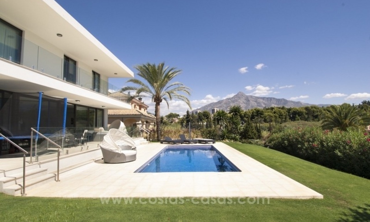 Brand new modern villa for sale in Nueva Andalucia, Marbella 2