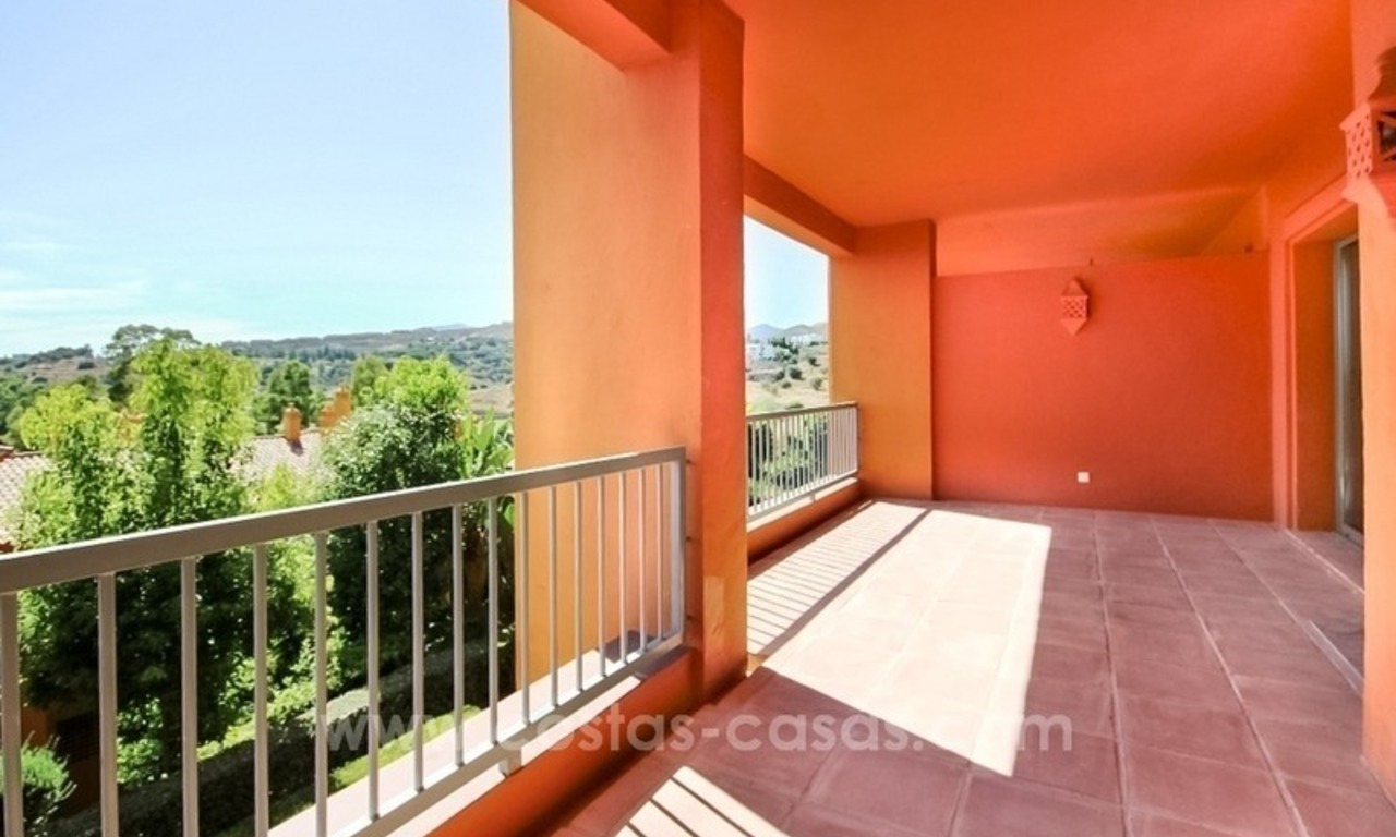 Very nice first floor apartment for sale in Marbella - Benahavis in a frontline golf complex 0