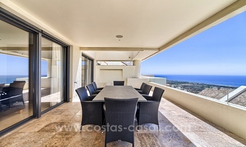 For Sale in Marbella: Modern spacious luxury penthouse apartment 