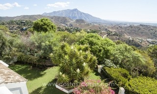 Superb and elegant Provence Charm villa for sale in exclusive El Madroñal, Benahavis - Marbella, with exceptional sea views 33