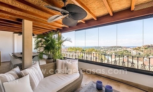 Stunning modern luxury penthouse apartment for sale in Marbella – Nueva Andalucía 
