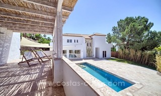 Contemporary villa for sale in a gated community in Nueva Andalucía – Marbella 1