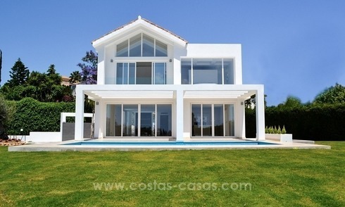 Newly built modern villa for sale in Marbella - Benahavis - Estepona 