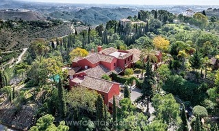 Classical country style villa for sale in El Madroñal, Benahavis - Marbella 1
