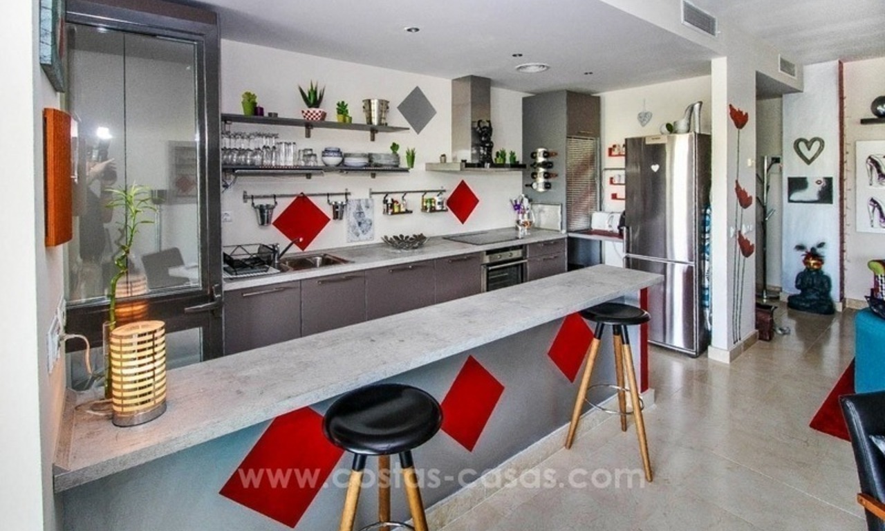 Beautiful modern apartment with sea views in Benahavis - Marbella 10