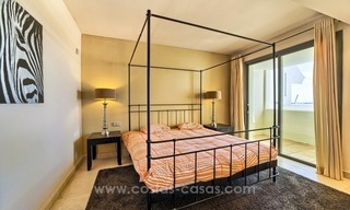 Luxury frontline golf modern penthouse apartment for sale in a 5*golf resort in Benahavis - Marbella 15