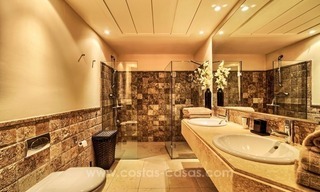 Luxury frontline golf modern penthouse apartment for sale in a 5*golf resort in Benahavis - Marbella 16