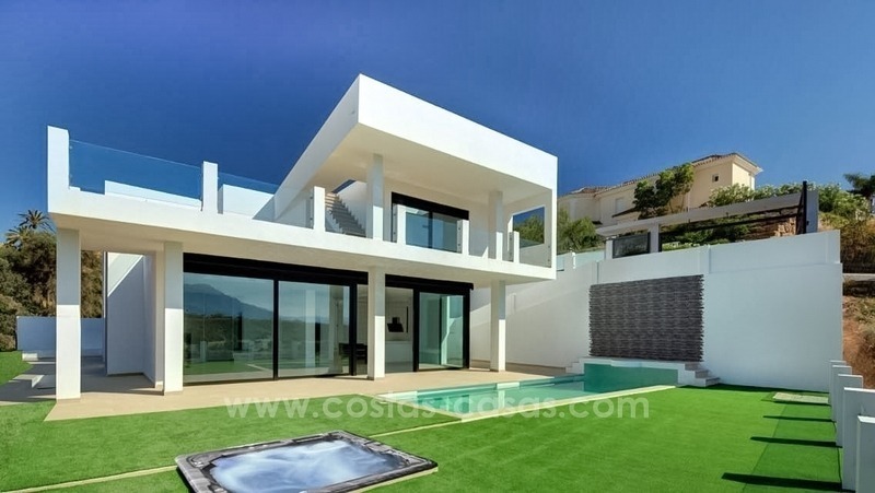 Newly built modern villa for sale in east Marbella