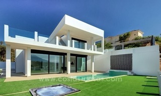 Newly built modern villa for sale in east Marbella 0