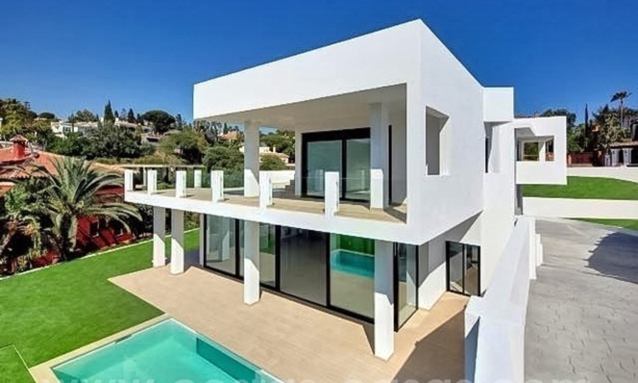 Newly built modern villa for sale in east Marbella 2