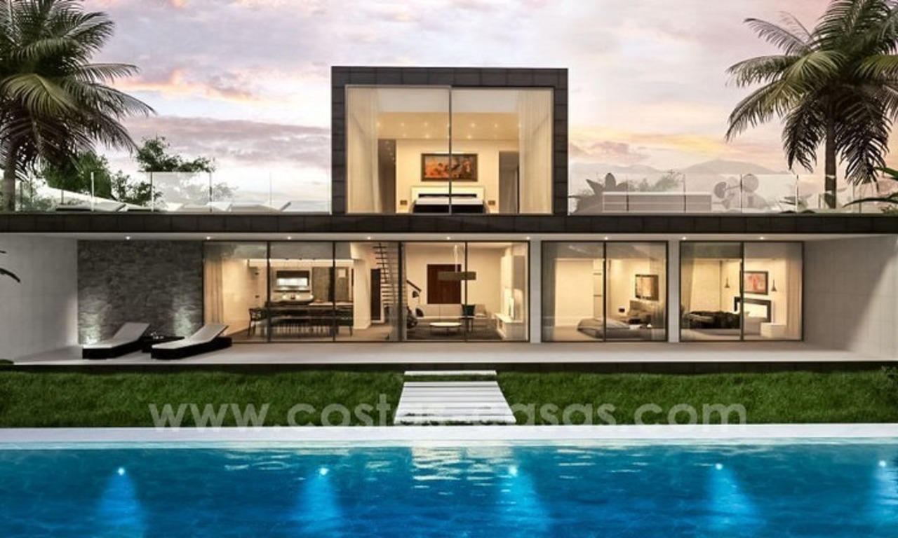 New modern villas for sale on the Costa del Sol, between Estepona and Casares 3