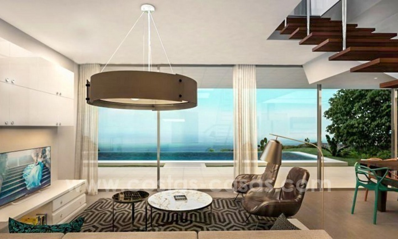 New modern villas for sale on the Costa del Sol, between Estepona and Casares 6