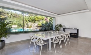 New frontline golf contemporary luxury villa for sale in East Marbella 20
