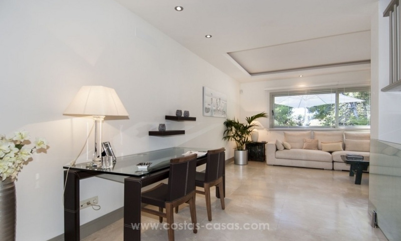 New frontline golf contemporary luxury villa for sale in East Marbella 17