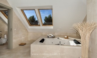 New frontline golf contemporary luxury villa for sale in East Marbella 32