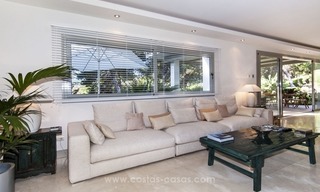 New frontline golf contemporary luxury villa for sale in East Marbella 18