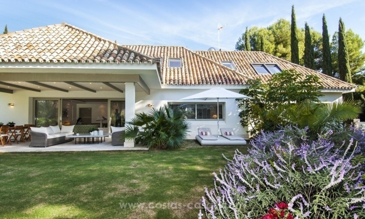 New frontline golf contemporary luxury villa for sale in East Marbella 9