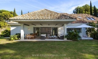 New frontline golf contemporary luxury villa for sale in East Marbella 10
