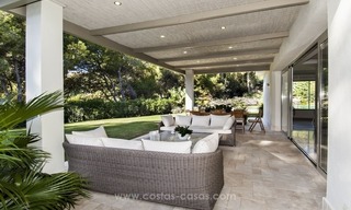 New frontline golf contemporary luxury villa for sale in East Marbella 12