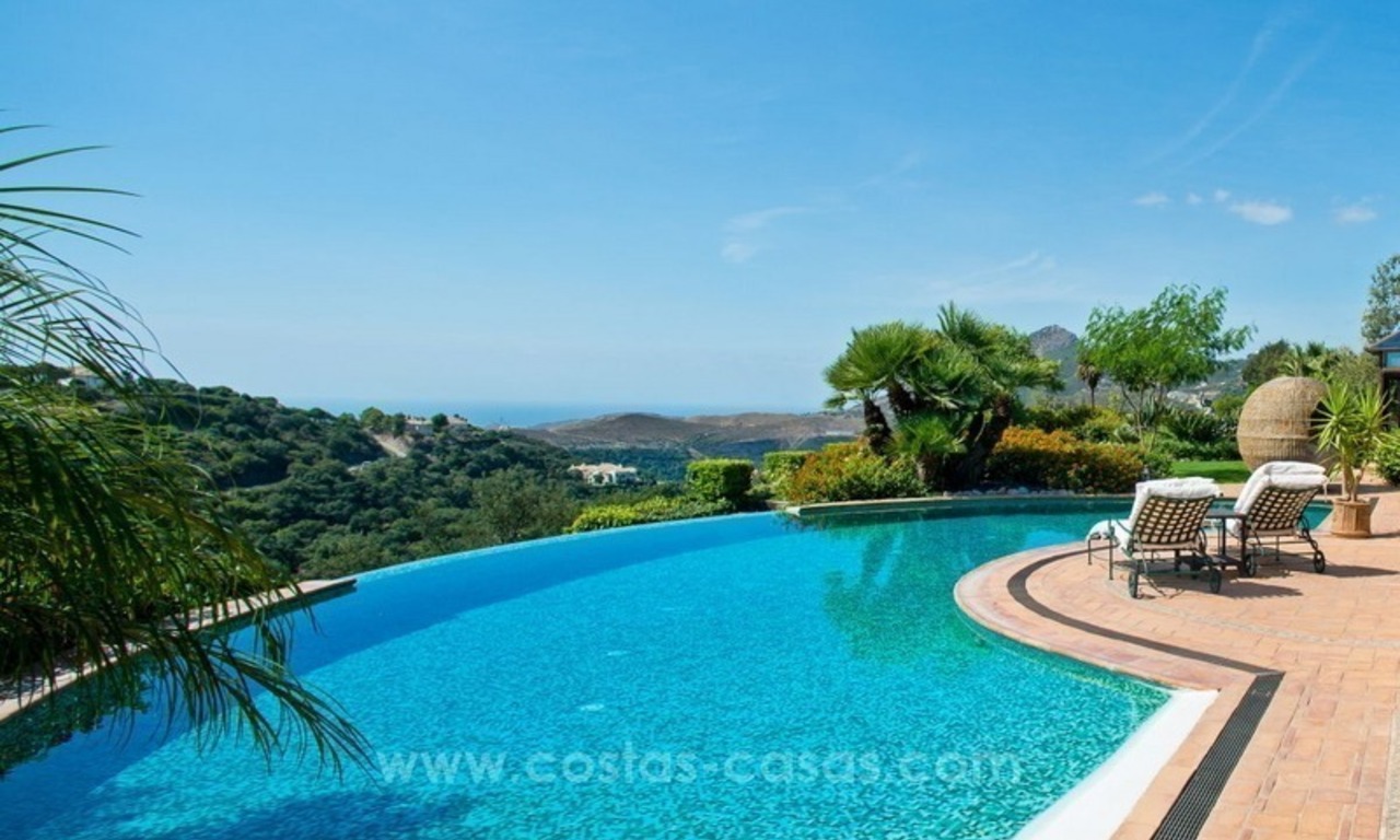 Beautiful Villa with sea view for Sale, La Zagaleta in Benahavis 0