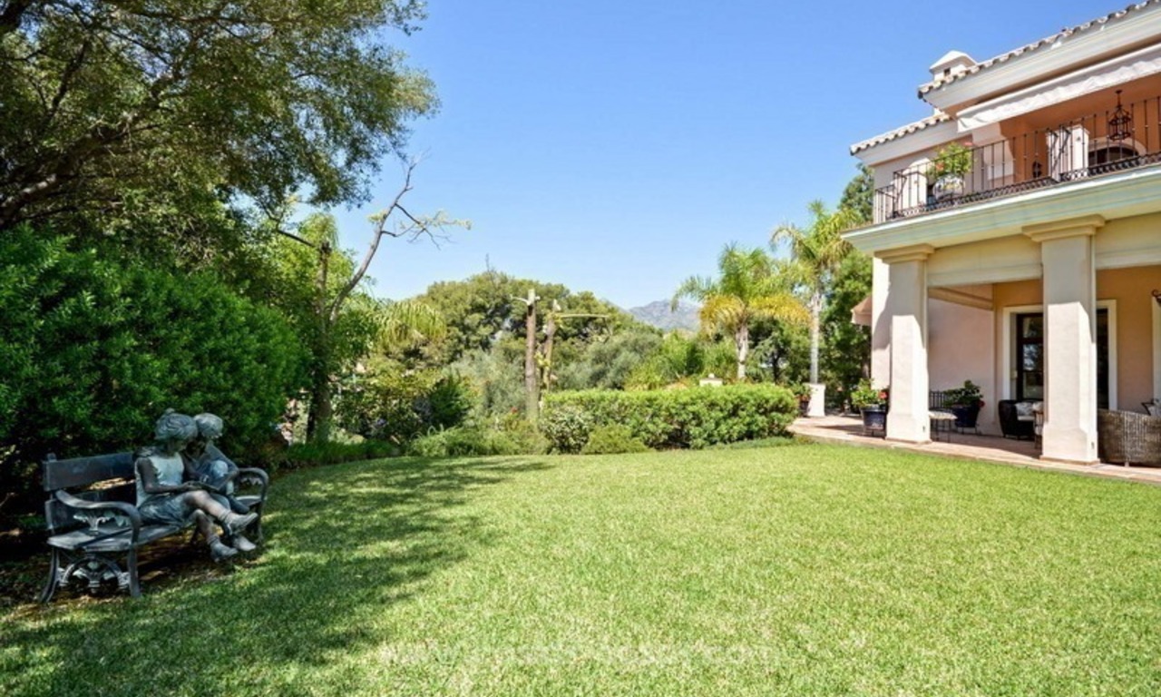 Luxury villa for sale, front line golf, in Marbella East 9